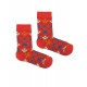 QUEBEC RED WOMAN SOCKS